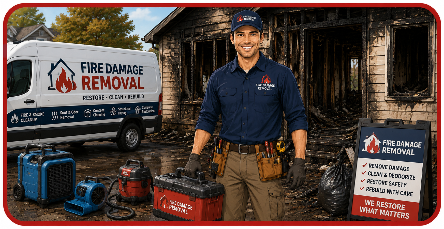 Professional Fire Damage Repair Service